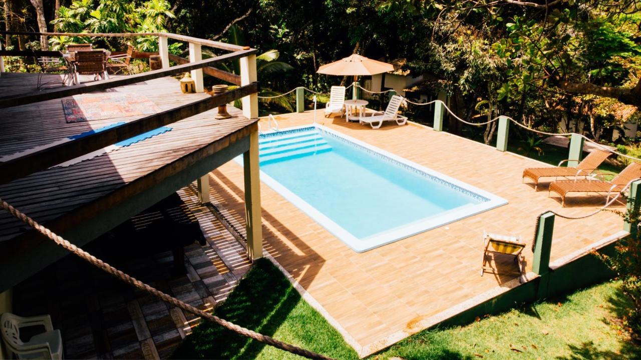 Eco Lodge Serendipity Santa Cruz Cabrália Exterior foto